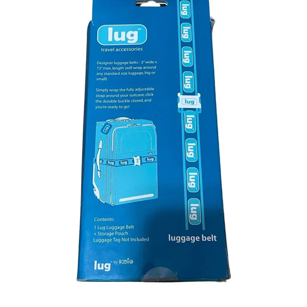Lug Claim Your Baggage Luggage Belt Blue Tropical‎ Palm Trees Travel Vacation
